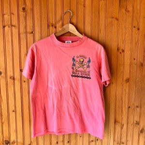 Vintage Paradise Garage Pink Tee